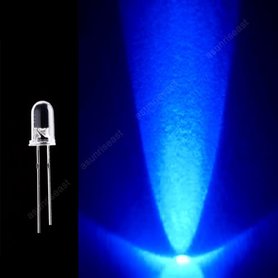 Losse led Blauw 5mm