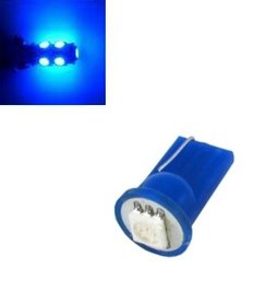 T10 W5W led 1x 5050 SMD LED Blauw