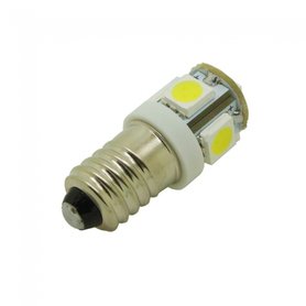 E10 5x 5050SMD LED Let op: 6V