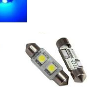 C5W 31MM 2X 5050SMD LED Blauw