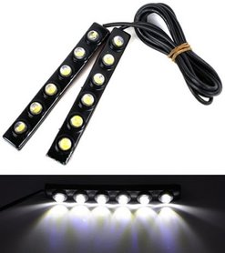 2X6 high power led DRL, geschikt voor rondingen
