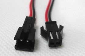SM connector set incl. bedrading (male/female)