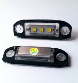 Kenteken LED unit set 3x 5450SMD highpower LED geschikt voor VOLVO