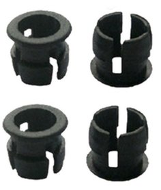 3mm led inbouw houder zwart per 4 stuks