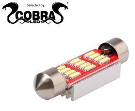 C5W Festoon 39mm 10x 4014smd Canbus