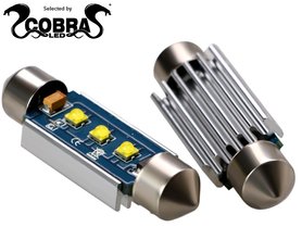 C5W Festoon 42mm 3X Cree-R2 highpower Canbus