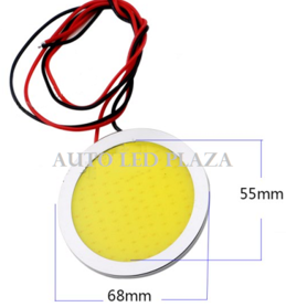 DRL rond 8W COB panel 68MM 