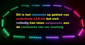 Geavanceerde UFO stijl 3 miljoen kleuren licht Underbody LED kit.