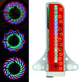 spaak wiel verlichting 32LEDs met 32 patronen en motion sensor