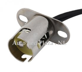 Universele BAY15D lamphouder incl. bedrading