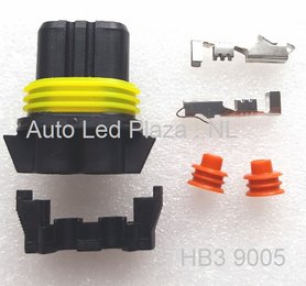HB3 9005 2-pins AMP superseal verbindings stekker 