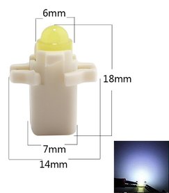 B8.3D COB Full Glow LED Wit