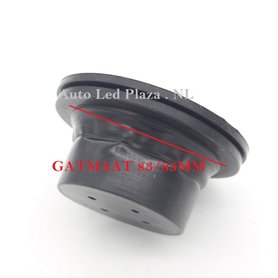 Universele koplamp stofkap t.b.v. led dimlicht 100MM 2 stuks