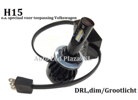H15 DRL/Grootlicht LED verlichting