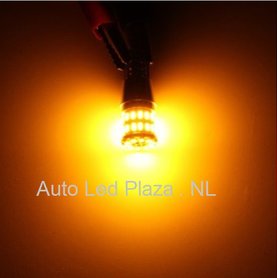 T10 W5W 3014SMD 36x LED Geel Amber