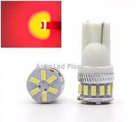 T10 W5W 18x 3014SMD rood ( super fel)