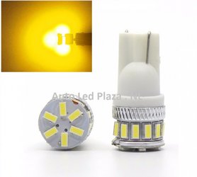 T10 W5W 18x 3014SMD geel amber ( super fel)