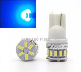 T10 W5W 18x 3014SMD blauw ( super fel)