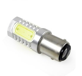 BAY15D 7,5W COB high power led xenon wit
