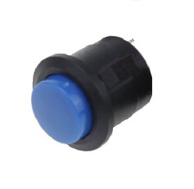 16mm moment druk schakelaar Rond blauw 8A 12V