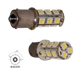 PY21W BAU15S 18x 5050smd geel/amber