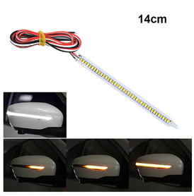 Inbouw 14CM dynamisch knipperlicht incl. wit welkoms patroon