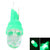 T10 W5W 1x LED bol licht :Groen