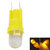 T10 W5W 1x LED bol licht : Geel