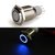 12V LED moment schakeling druk schakelaar 16mm angel eye blauw