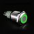 12V LED moment schakeling druk schakelaar 16mm angel eye groen