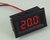 12V Mini Voltmeter Rood (2.5V DC-30V DC)