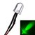 LED 10mm diameter 12V incl 15cm bedrading kleur: groen