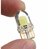 T10 W5W 2x 0,5W high power COB siliconen LED ice blue