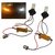 DRL / knipperlicht switchback set gold series (T20 aansluiting..!!)
