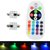 2x C5W Festoon 36MM 6 leds RGB 5050SMD LED incl, remote controll