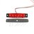 Rood zijmarkering 12V 6x LED unit