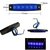 Blauw zijmarkering 12V 6x LED unit