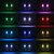 HB3 9005 LED dimlicht + RGB Demon eyes incl Bluetooth bediening