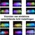 RGB dreamcolor 22inch highpower Cree led lichtbar incl bluetooth APP