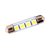 Festoon C5W 4 LED SMD 5050 (42MM) ROOD