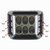 45W 3600LM 12X CREE high power led werklicht incl zij flash functie oranje Per 2st.