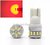 T10 W5W 18x 3014SMD rood ( super fel)