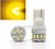 T10 W5W 18x 3014SMD geel amber ( super fel)