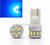 T10 W5W 18x 3014SMD blauw ( super fel)