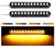 Set universele Dynamisch LED knipperlicht 12 LED Mini Strips