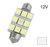 C5W/C10W Festoon 9x5050SMD LED 39MM buislamp wit 12V