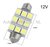 C5W/C10W Festoon 9x5050SMD LED 39MM buislamp Blauw 12V