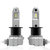H3 4500LM 6000K pocket LED dimlicht set á 2 stuks