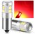 BAY9S 9X3030SMD Rood met lens