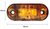 10~30V oranje zijmarkering 2x high flux LED unit